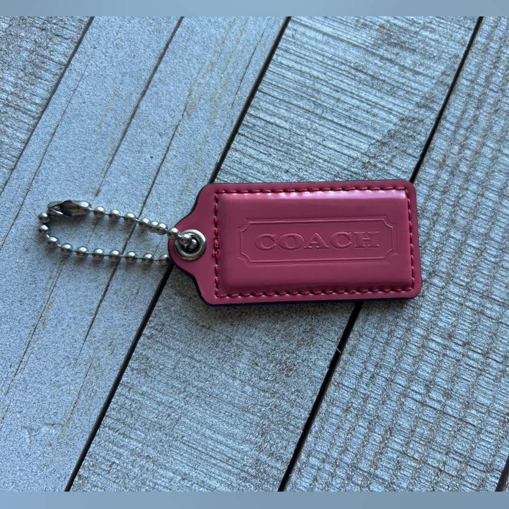 Coach 2.5” Bubblegum Pink Hand-tag